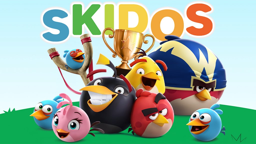 SKIDOS spája vzdelávanie so zábavou v minihrách Angry Birds