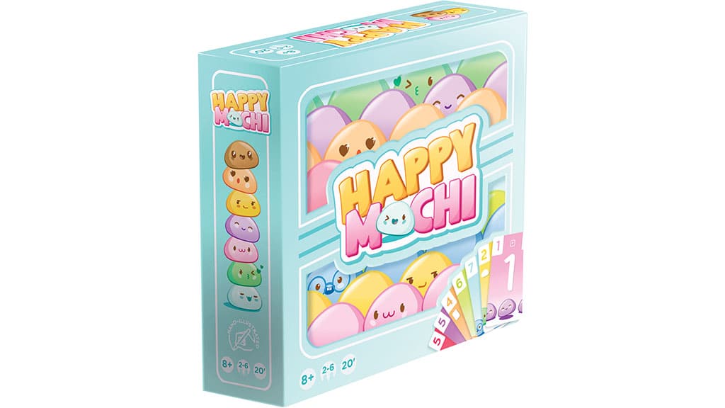 Uspokoj svoju túžbu po sladkostiach s kartovou hrou Asmodee Happy Mochi