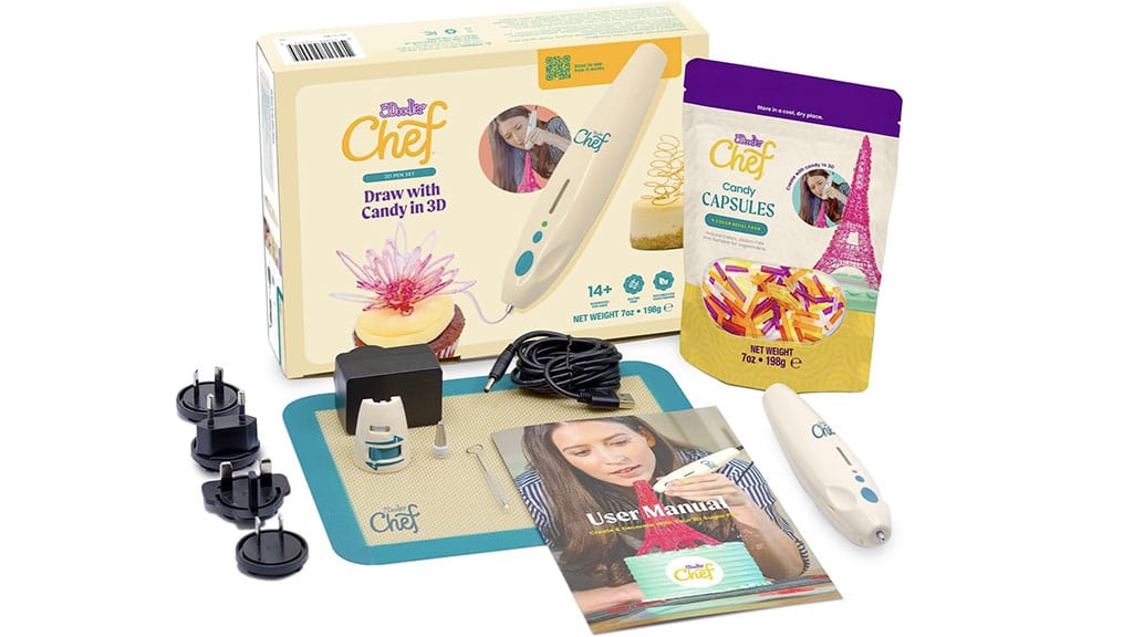 3Doodler Chef 3D pero súprava