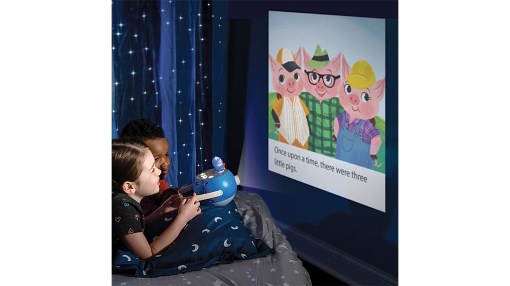 Urob večerné zaspávanie výnimočným s projektorom rozprávok Luna!