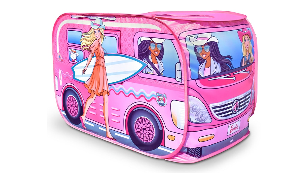 Sunny Days Entertainment Barbie kovbojský karavan pop-up stan