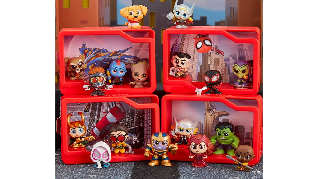 Mini Marvel hrdinovia vstupujú do sveta Disney Doorables
