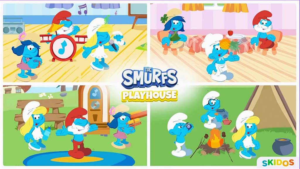 Učenie bude vzrušujúcejšie a modrejšie s novou mobilnou hrou Šmolkovská herňa