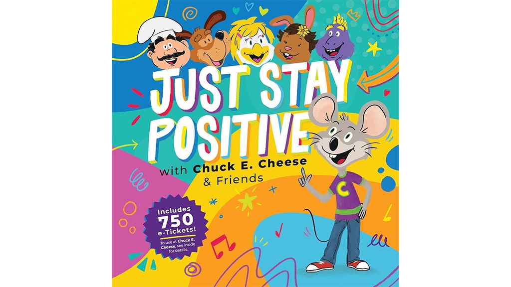 Pozri sa na dobrú stránku vecí s novou knihou Chucka E. Cheesea „Zostaň pozitívny“!