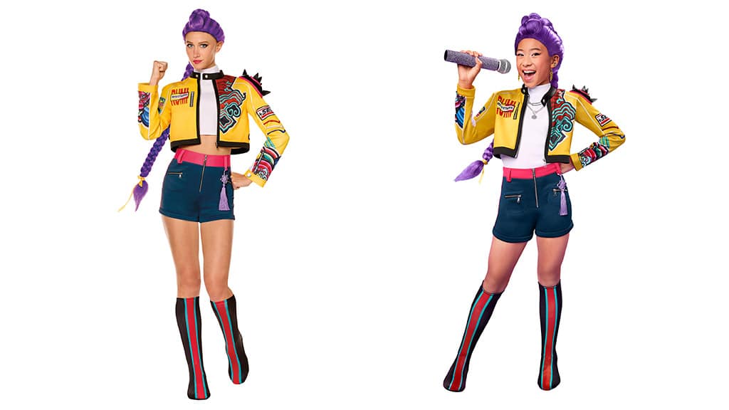 Deti môžu štýlovo zažiariť v týchto KPop kostýmoch lovcov démonov.