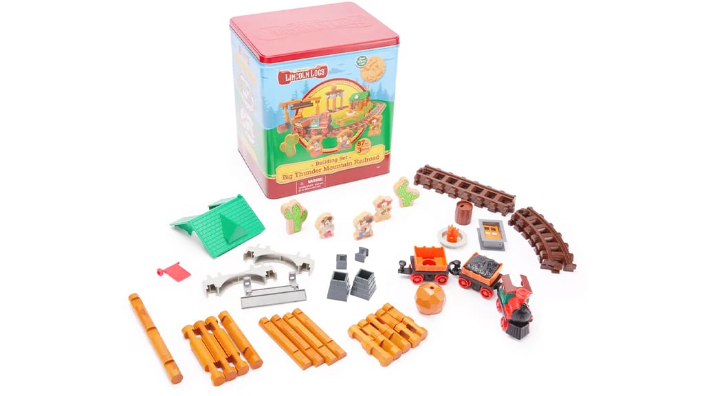 Postav si svoje obľúbené pamiatky s týmito Disney Lincoln Logs súpravami