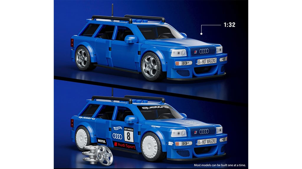 Roztoč hru s týmito Mattel Brick Shop Audi setmi!