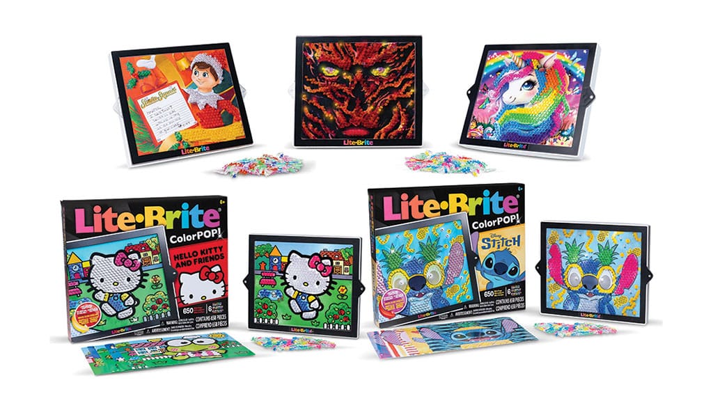 Basic Fun! Lite Brite ColorPOP! kolekcia