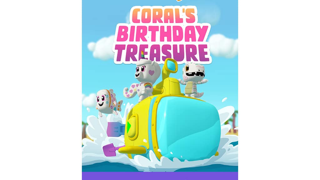 Deti sa môžu učiť nové zručnosti s pomocou Scribble Scrubbies v aplikácii „Nurture“.