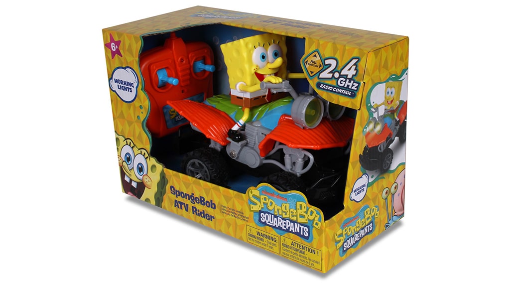 NKOK R/C SpongyaBob ATV távirányítós autó