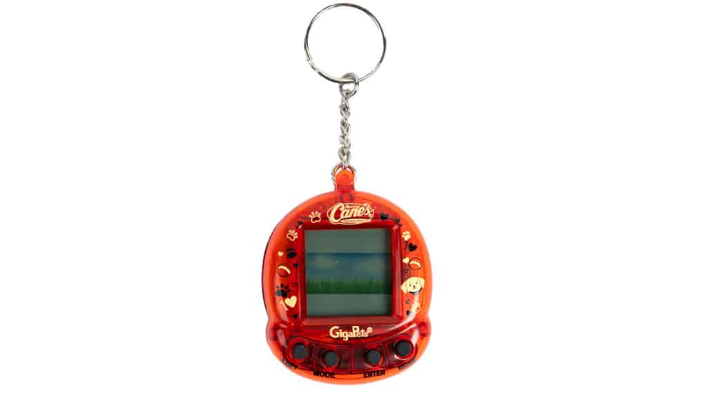 Raising Cane’s GigaPet tamagotchi je veľmi cool