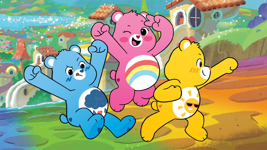 Toto je úžasne super ihrisko Care Bears