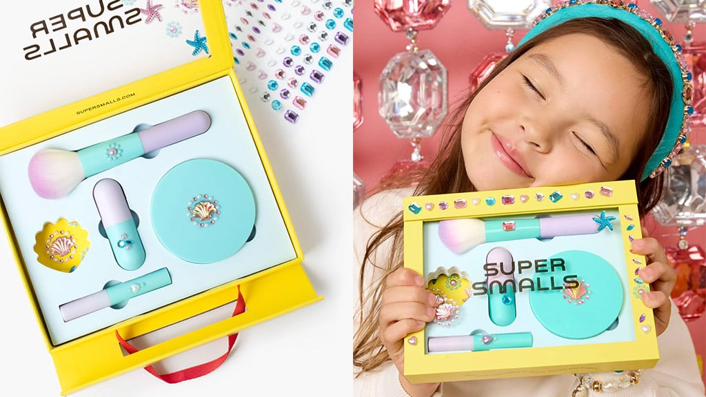 Trblietavé Super Smalls súpravy detského make-upu!
