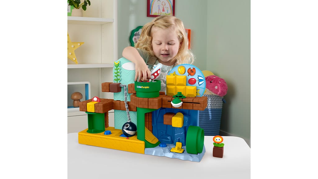 Pozdvihni hru na vyššiu úroveň s novou kolekciou Fisher-Price Little People My Mario!