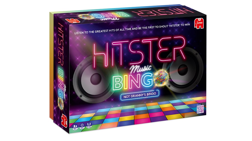 Jumbo Hitster Music Bingo kvíz társasjáték