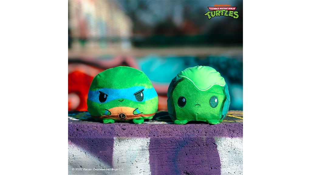 A TeeTurtle Tini Nindzsa Teknőc plüssfiguráiból csak úgy árad a cukiság