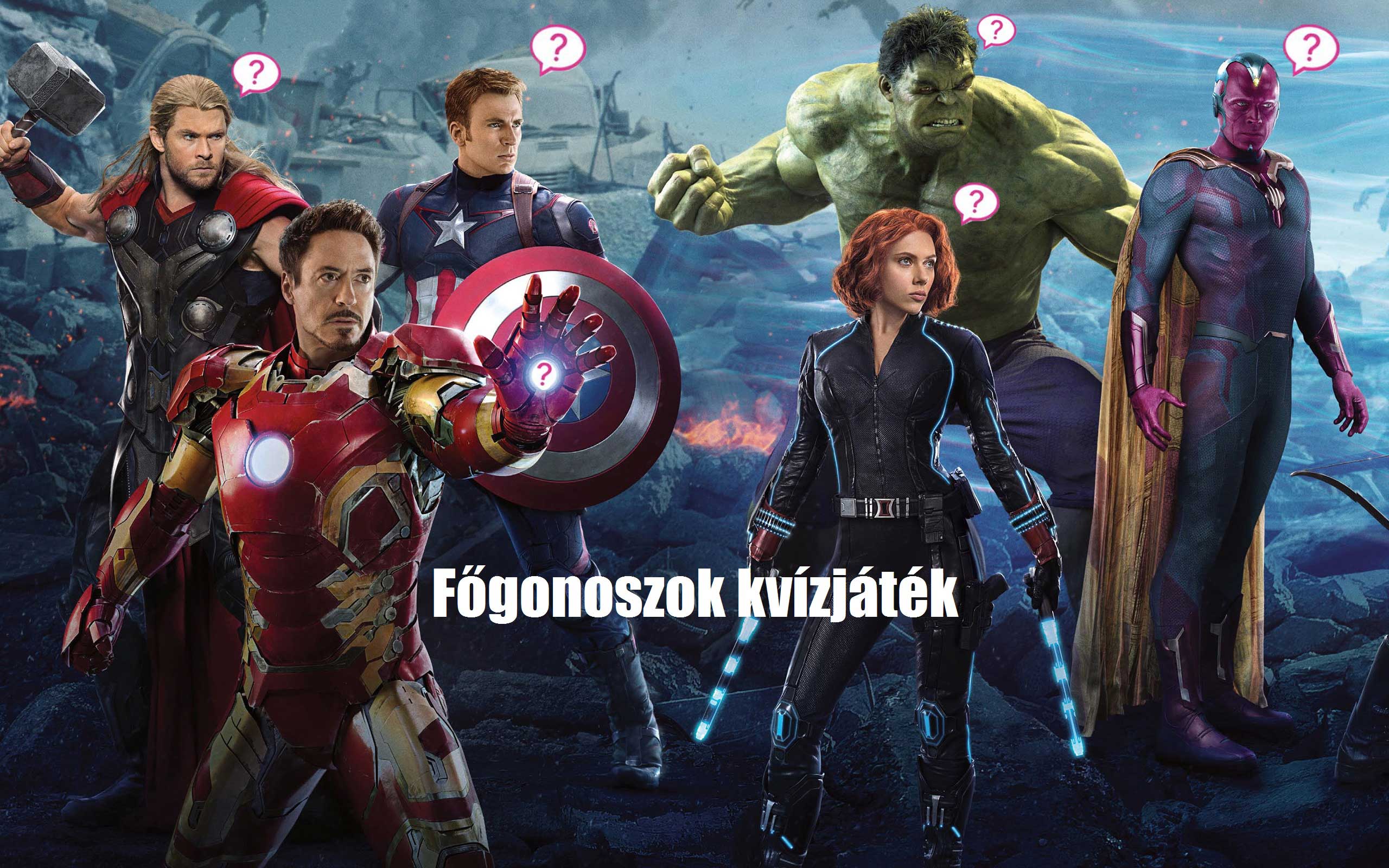 Főgonoszok kvízjáték kicsiknek és nagyoknak