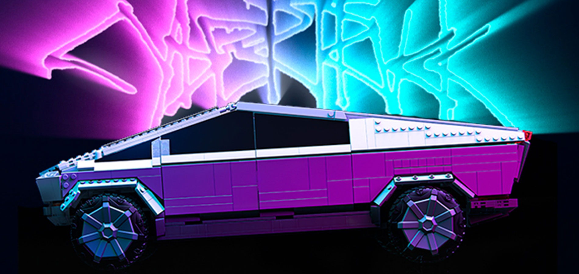 A MEGA bemutatja az első építhető Cybertruck-ot
