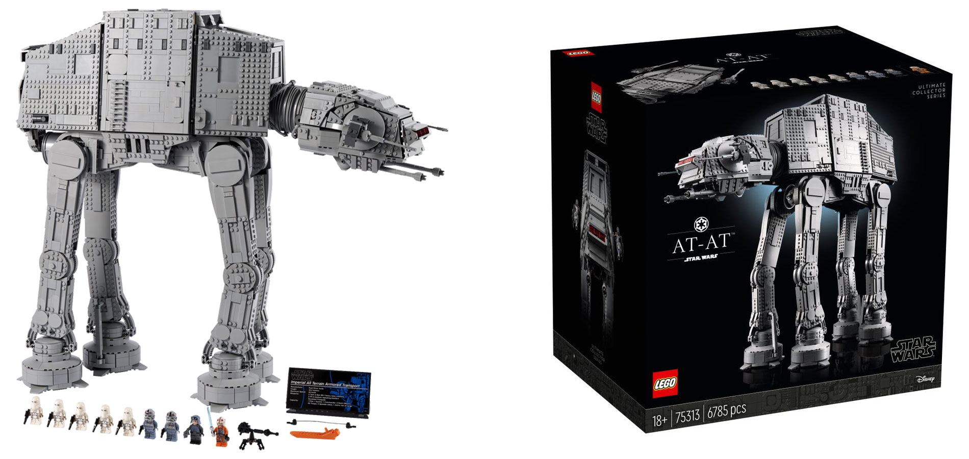 A LEGO® egy hatalmas AT-AT lépegetővel kedveskedik a felnőtt rajongóknak