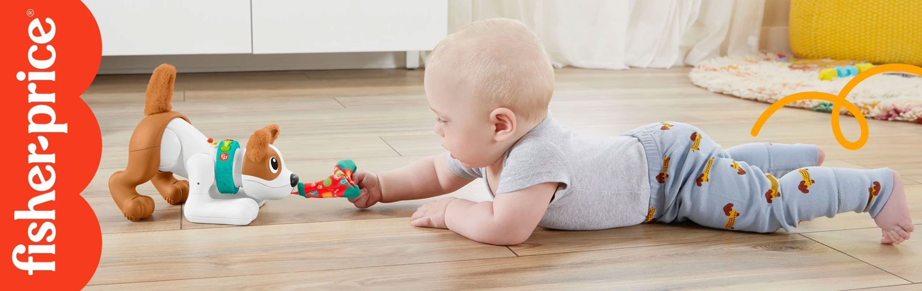 A Fisher-Price új, Mássz velem kutyus játékot mutatott be