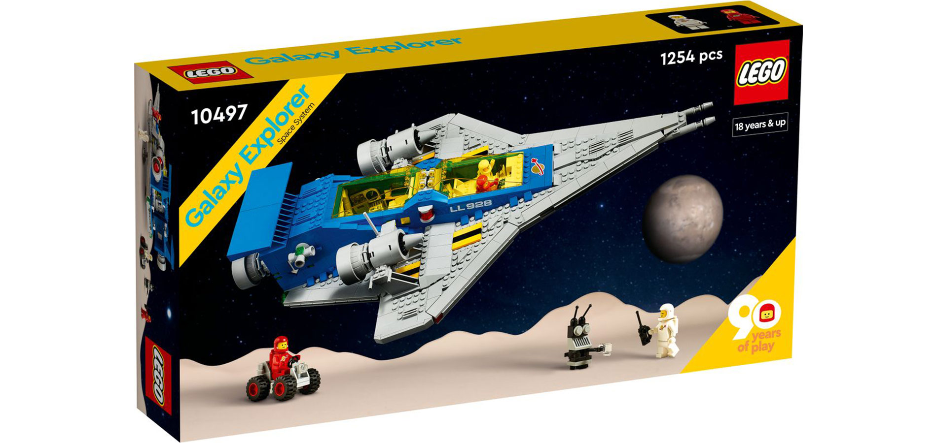 A LEGO klasszikus szettjei felújítva