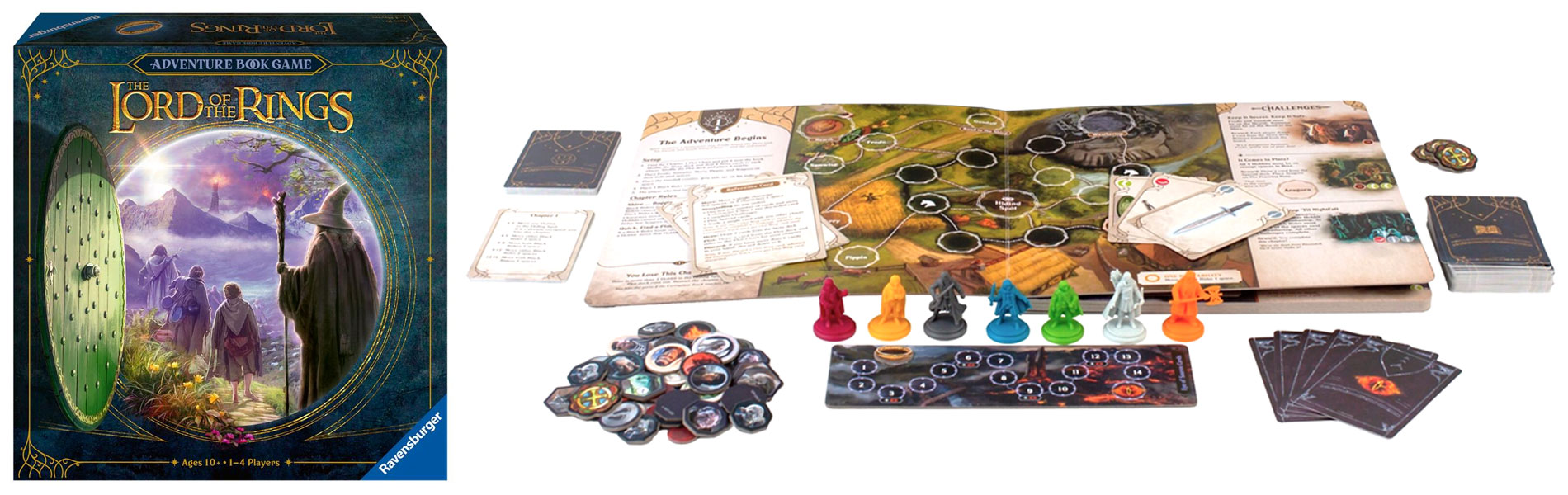 A Ravensburger bejelentette új Gyűrűk Ura játékát