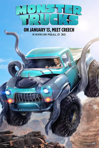 A Monster Truck háromdimenziós mozifilm végre a filmvásznon
