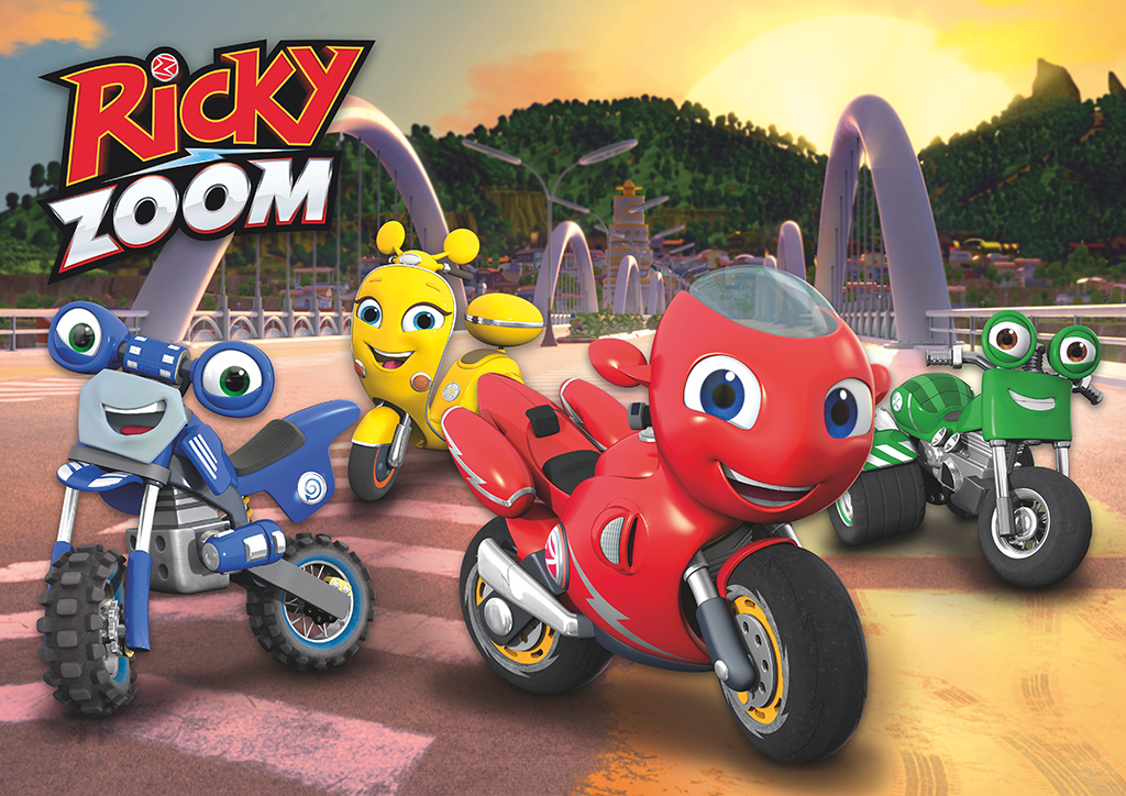 Jön a Ricky Zoom - Robogj, Ricky! animációs mesesorozat
