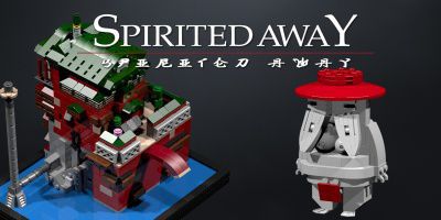 Lego szett a Chihiro Szellemországban alapján