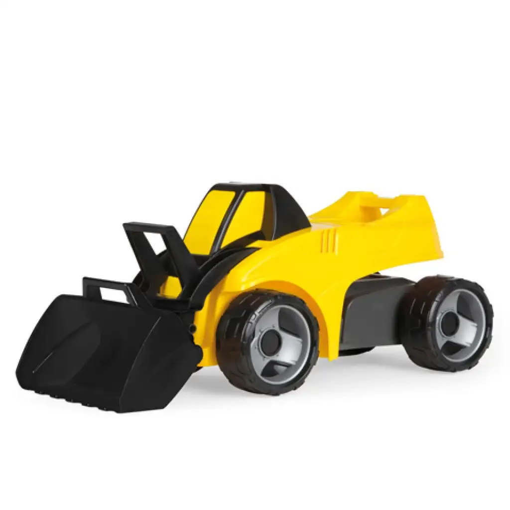 LENA: Giga Truck sárga óriás buldózer 68cm kép 1