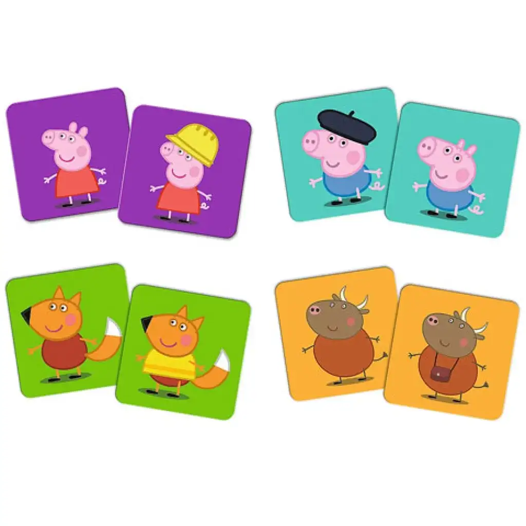 Peppa malac Classic & Plus memória játék 36db-os - Trefl kép 2