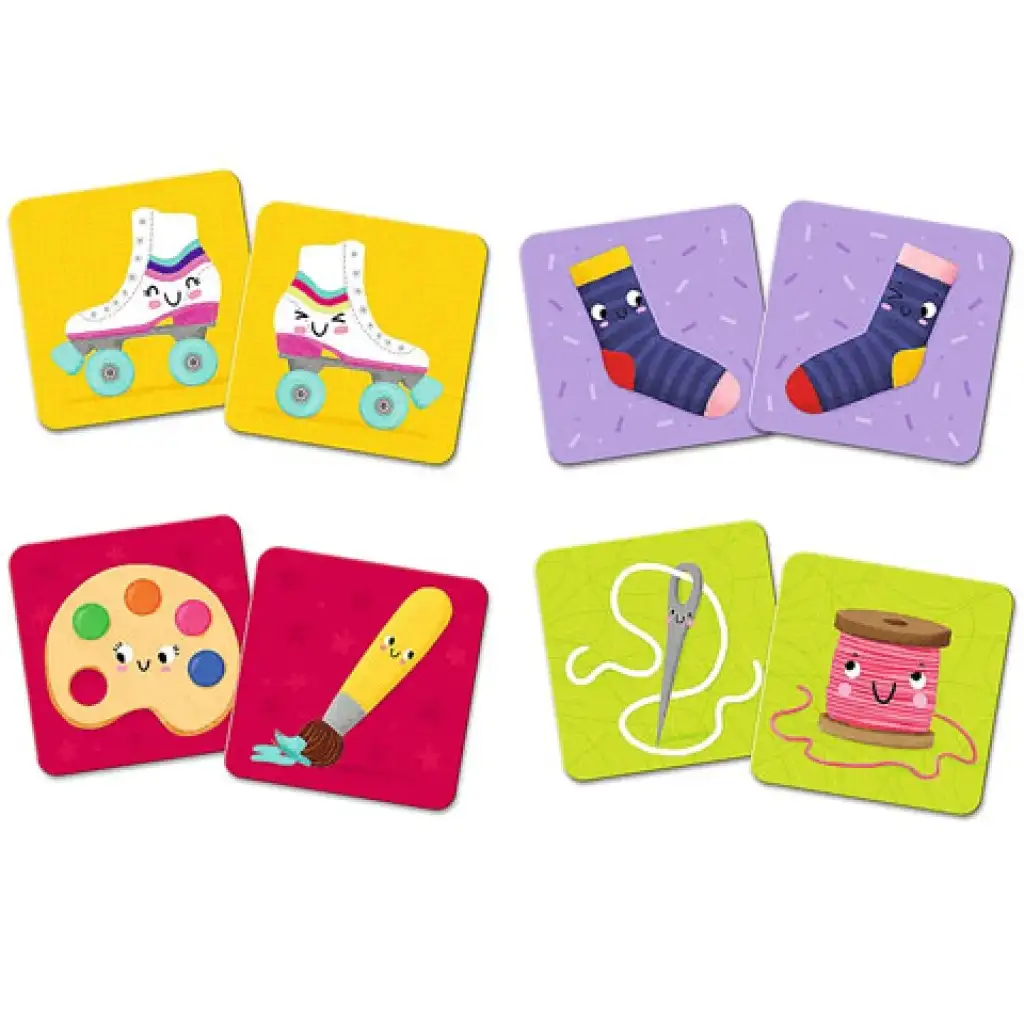 Špeciálne páry Classic & Plus pamäťová hra 36 ks - Trefl kép 2