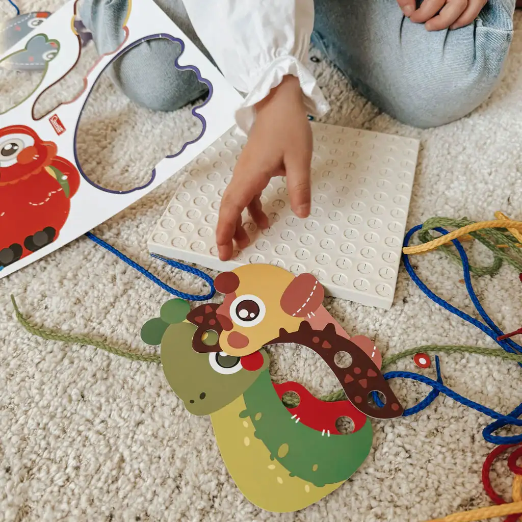 Quercetti: FantaFilo - Kreatívna hra s hlavnou témou zoo kép 3