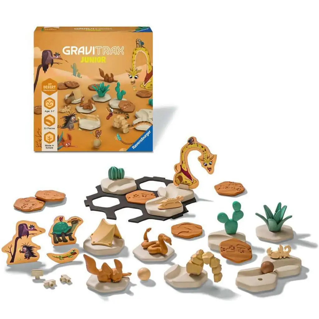 Gravitrax Junior Púštna guličková dráha - doplnková sada - Ravensburger kép 2