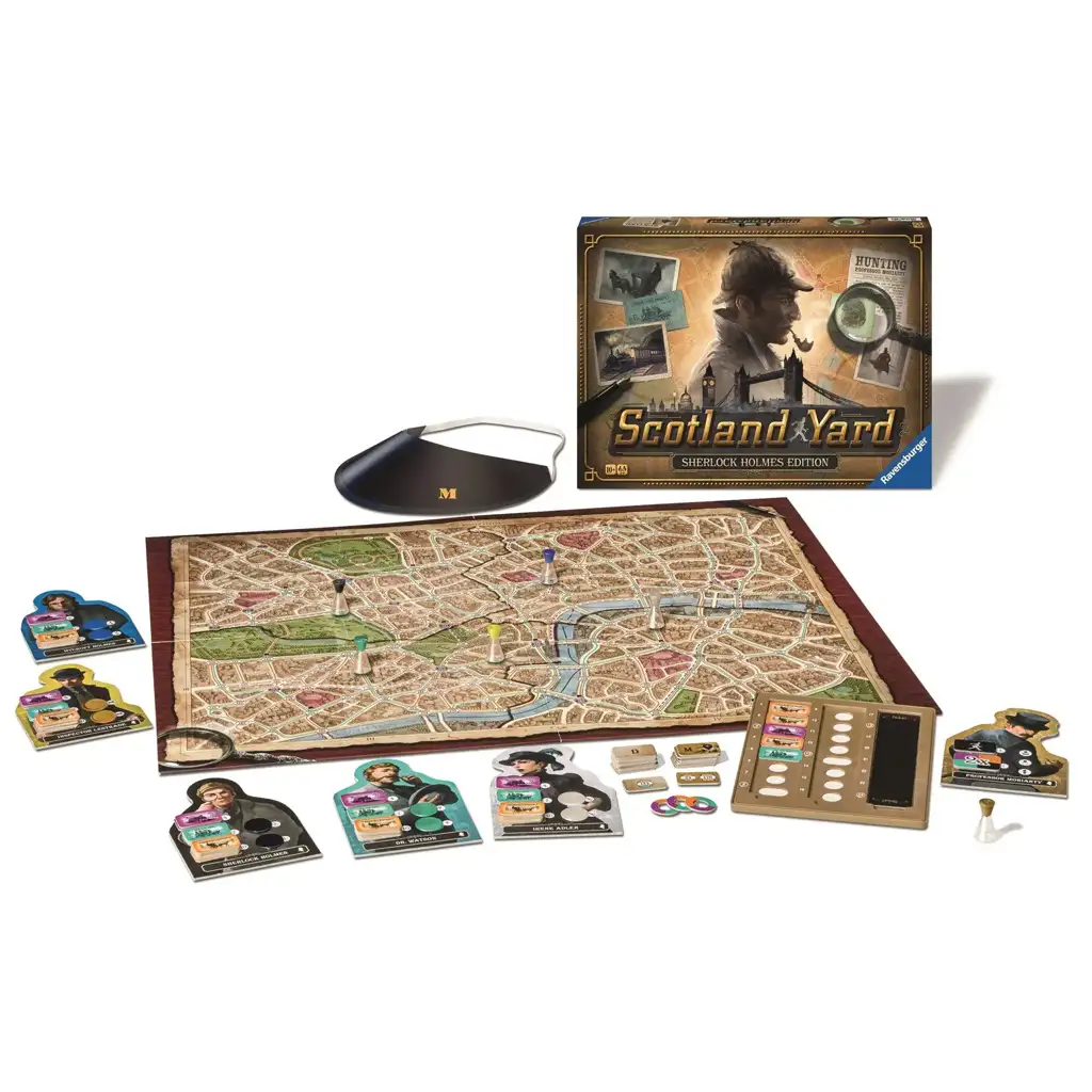 Scotland Yard spoločenská hra - edícia Sherlock Holmes - Ravensburger kép 3