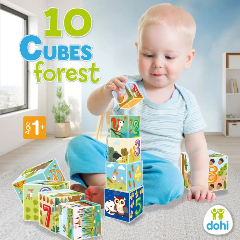 10 Cube Kockarakosgató játék - Erdő kép 2