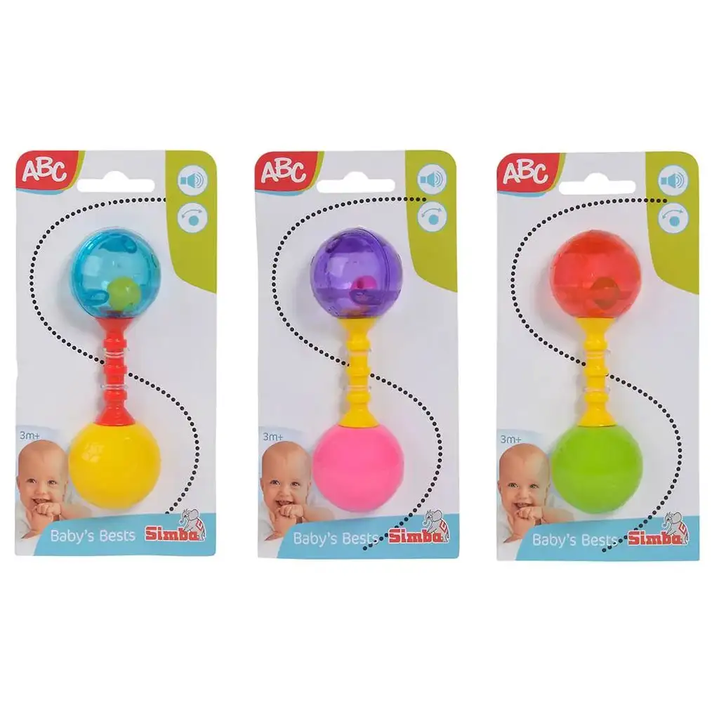 ABC moja prvá hrkálka baby hračka vo viacerých verziách - Simba Toys
