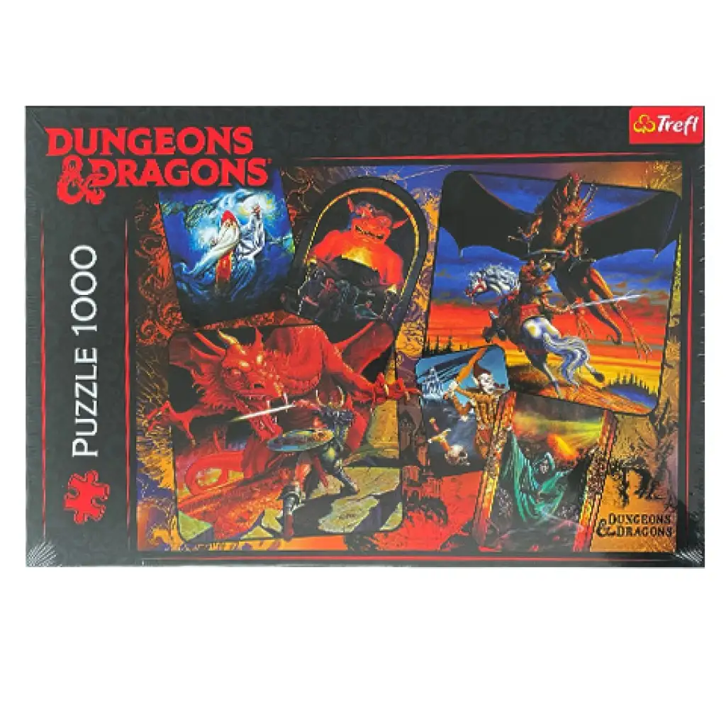 Dungeons&Dragons 1000 ks puzzle - Trefl