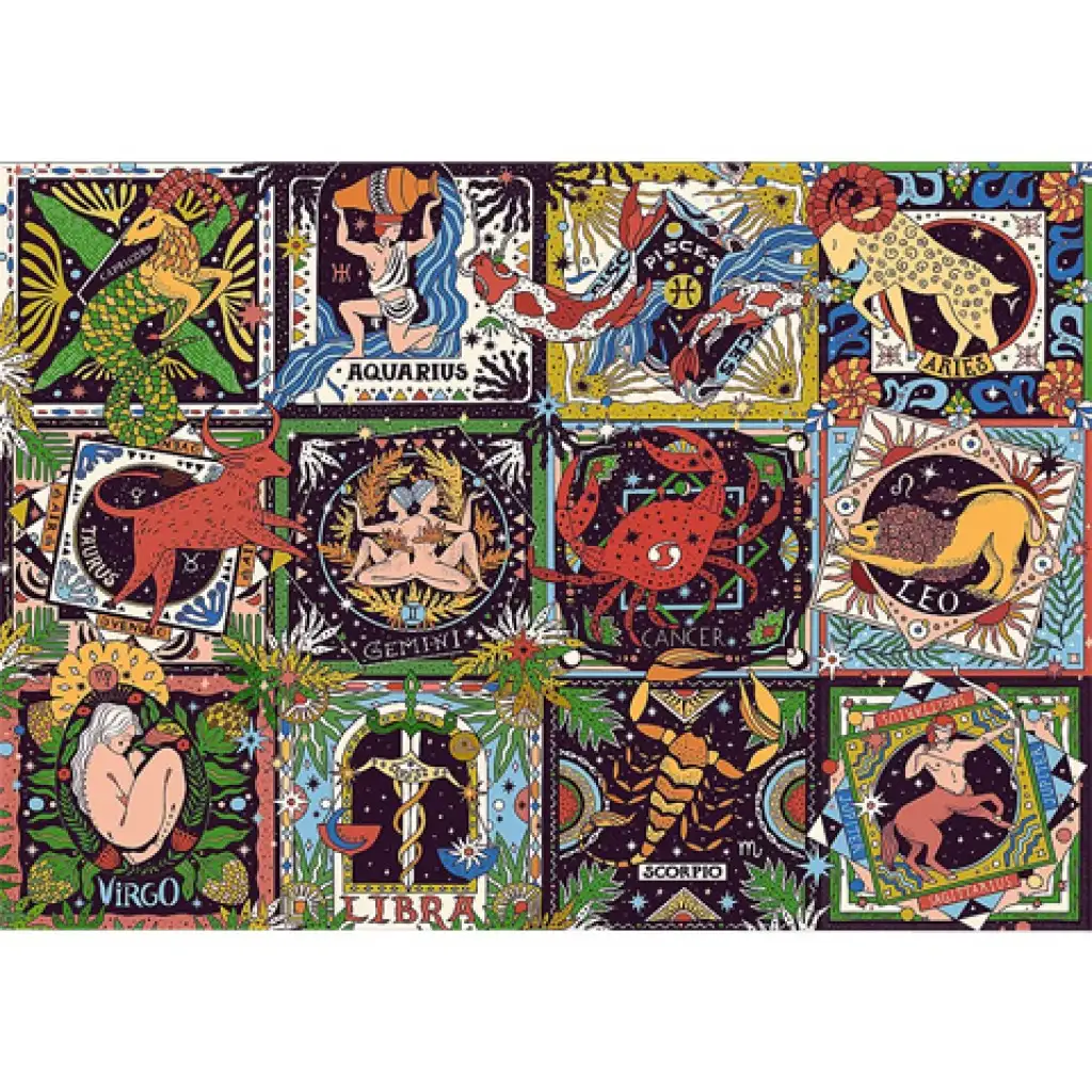 Zodiákus jelek 1000 db-os puzzle - Trefl kép 2
