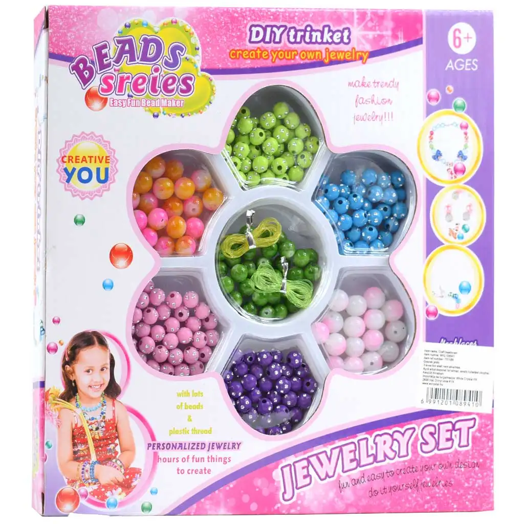 Beads Series: Ékszerkészítő szett 100+ gyönggyel kép 1