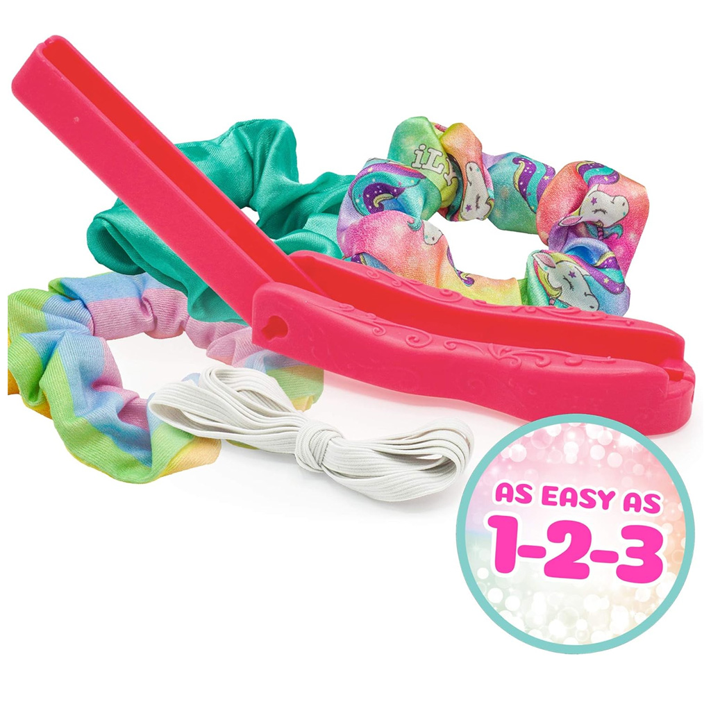 WeCool: ILY DIY Scruncheeze sada na výrobu gumičiek do vlasov kép 2