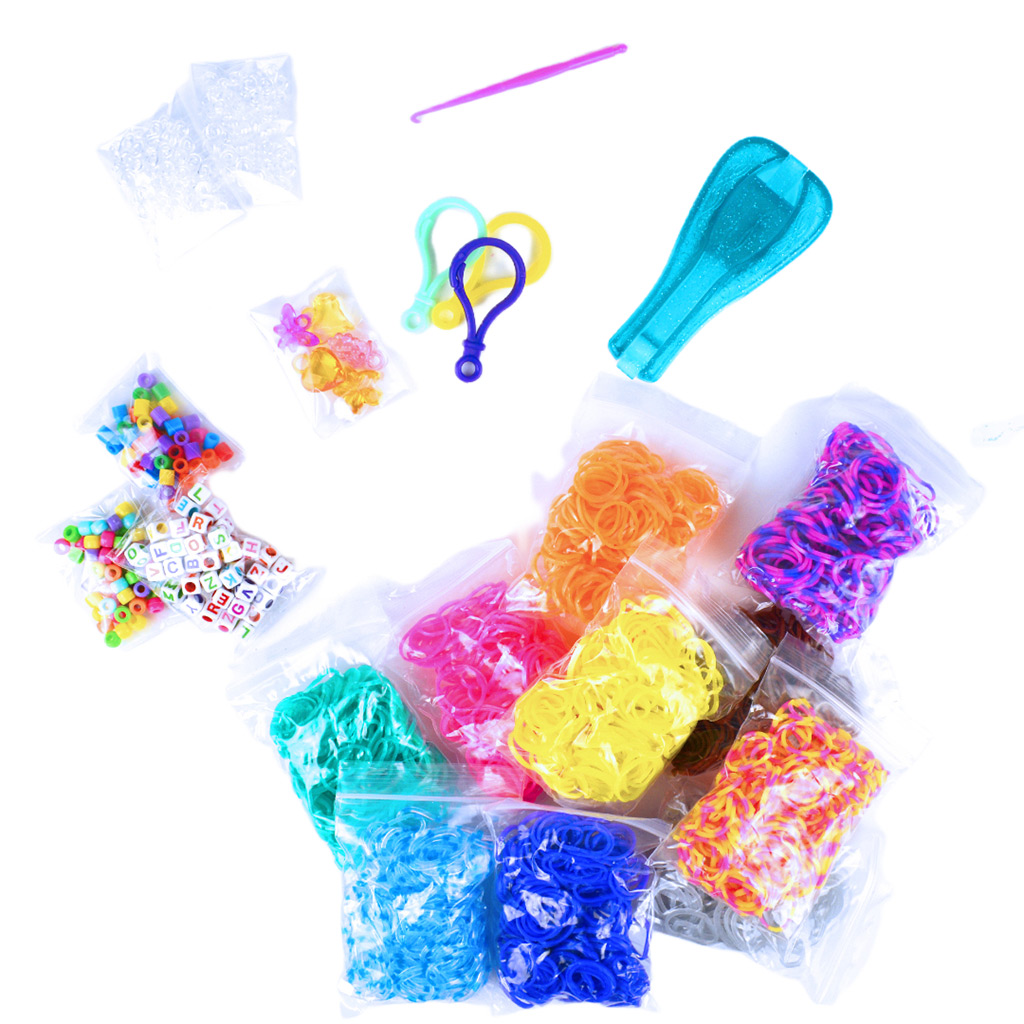 WeCool: Sada na výrobu gumičkových náramkov ILY DIY s korálkami kép 3