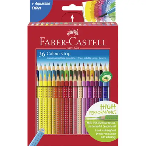Faber-Castell: Grip 36 dielny set farebných ceruziek