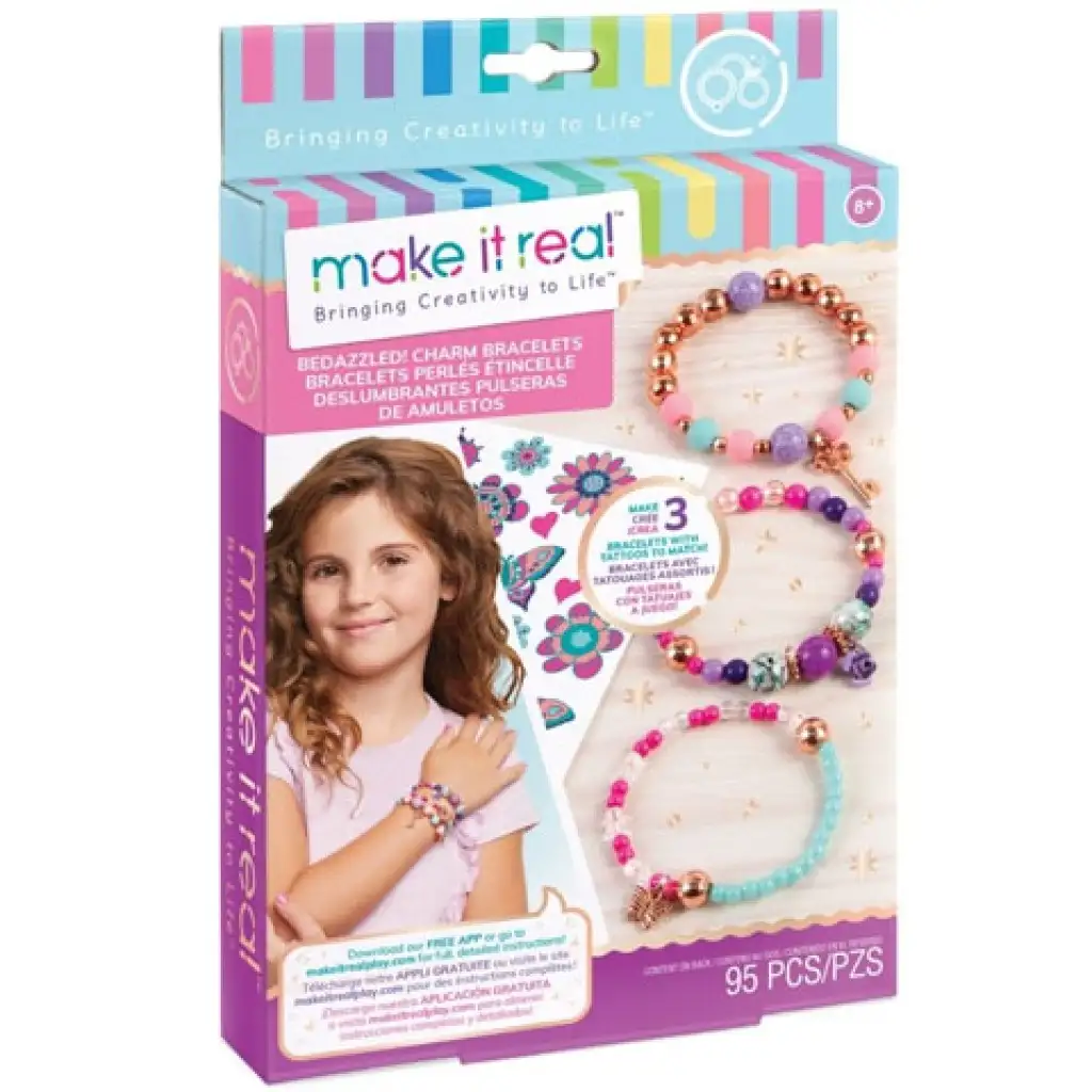Make it Real: Set na výrobu báječných náramkov - Prekvitajúca kreativita