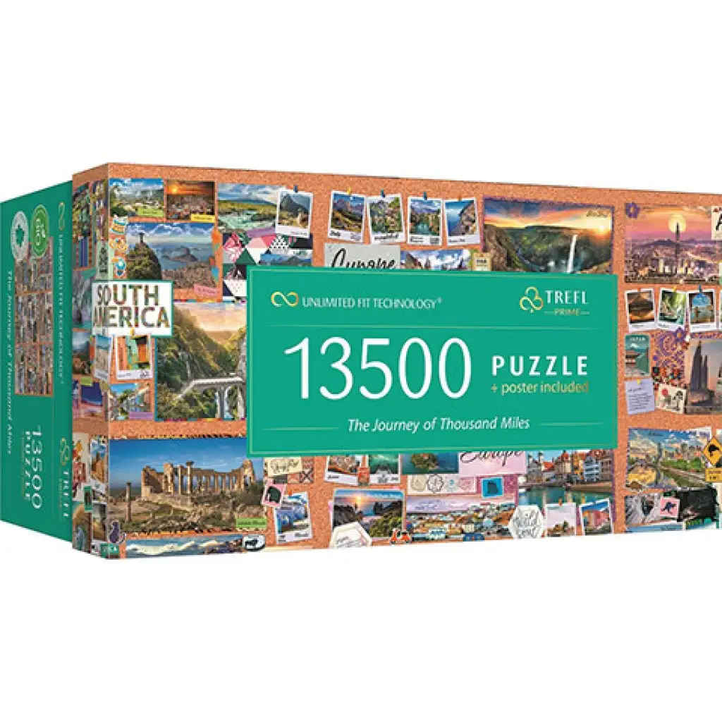 Az ezer mérföldes utazás 13500db-os UFT puzzle - Trefl kép 1