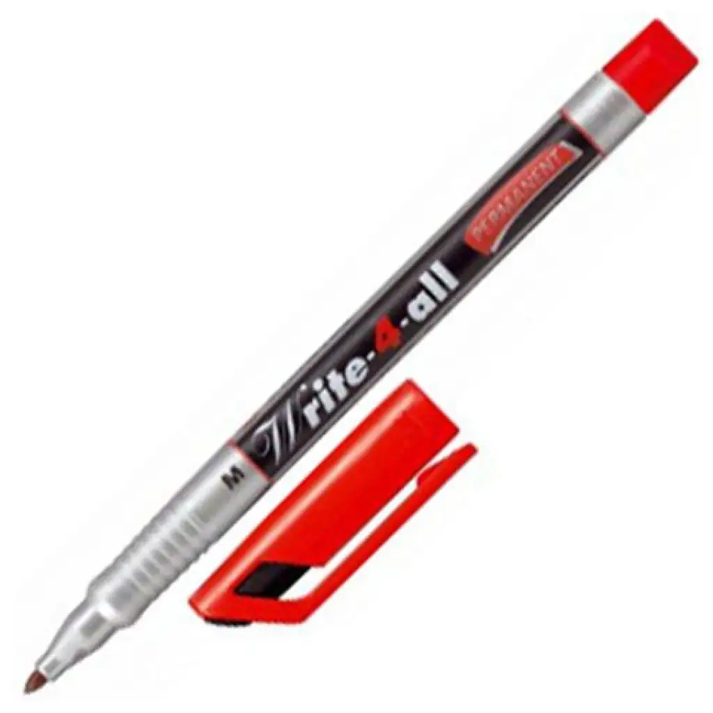 Stabilo: Write 4 all "M" piros alkoholos filc 1mm kép 1