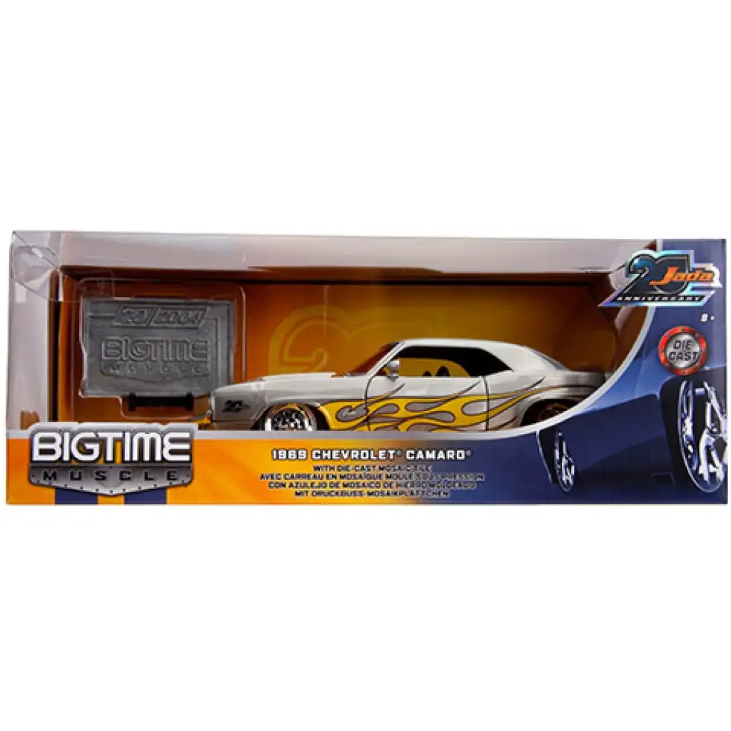 1969 Chevy Camaro fém autómodell 1/24 - Simba Toys kép 1
