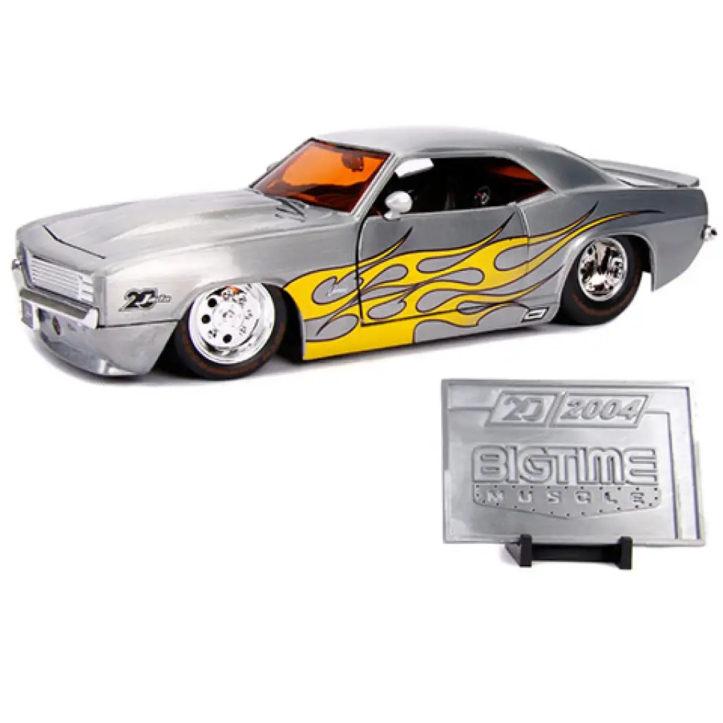 1969 Chevy Camaro kovové autíčko 1/24 - Simba Toys kép 7