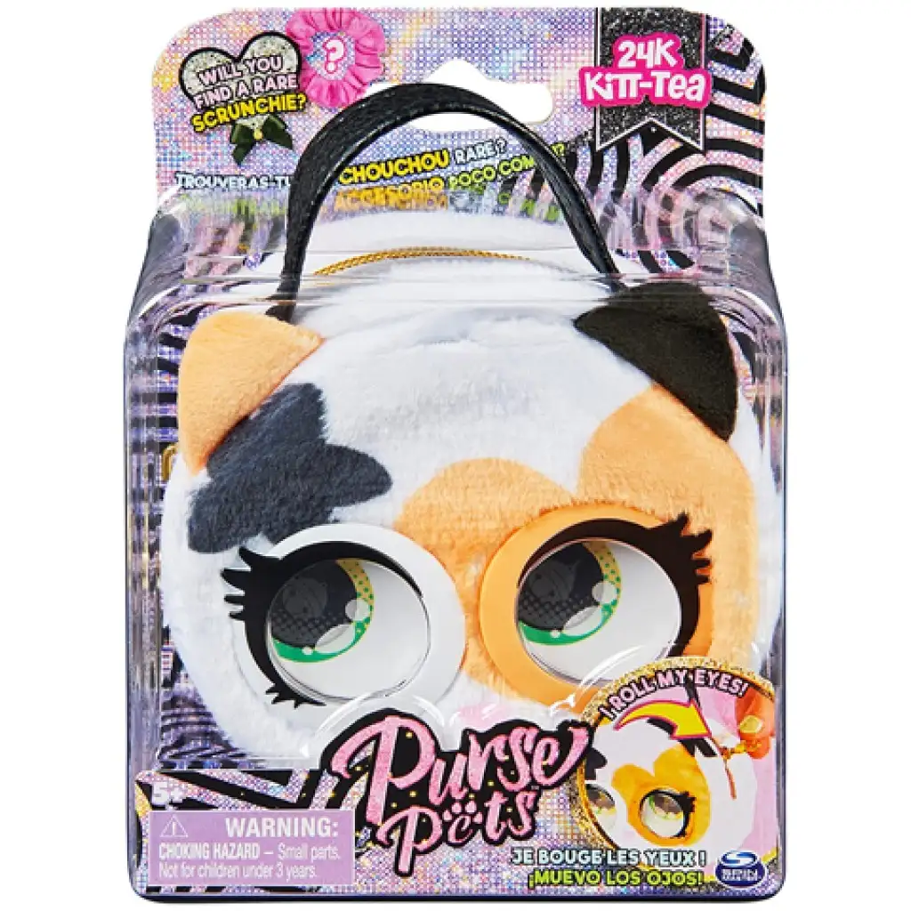 Purse Pets: 24K Kitt-Tea Micro táska - Spin Master kép 1