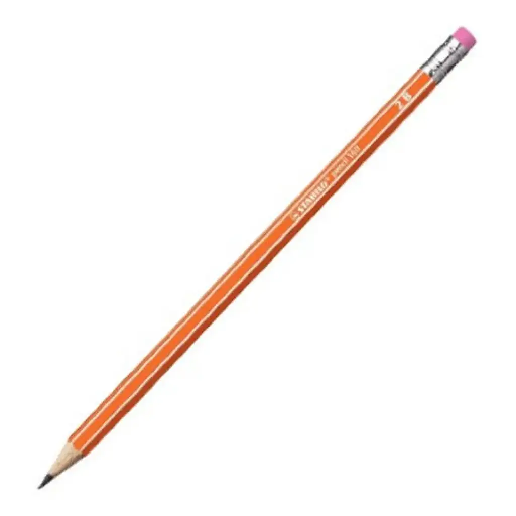 Stabilo: Pencil 60 "2B" grafitceruza radírvéggel kép 1